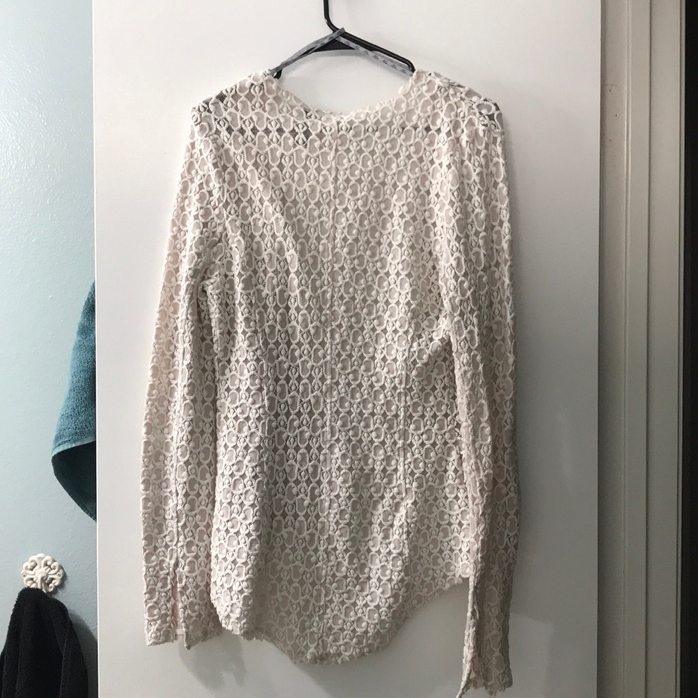 Lace overtop